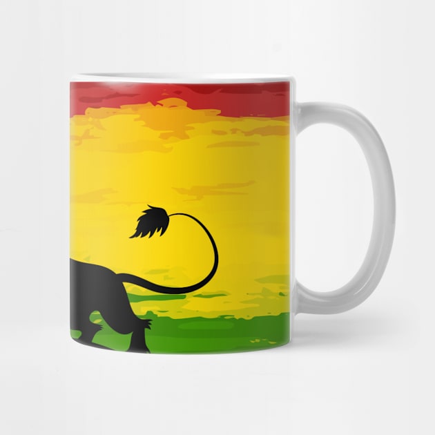 Rasta Lion by belhadj